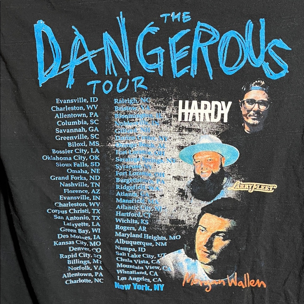 Morgan Wallen tour t shirt - Picture 5 of 6